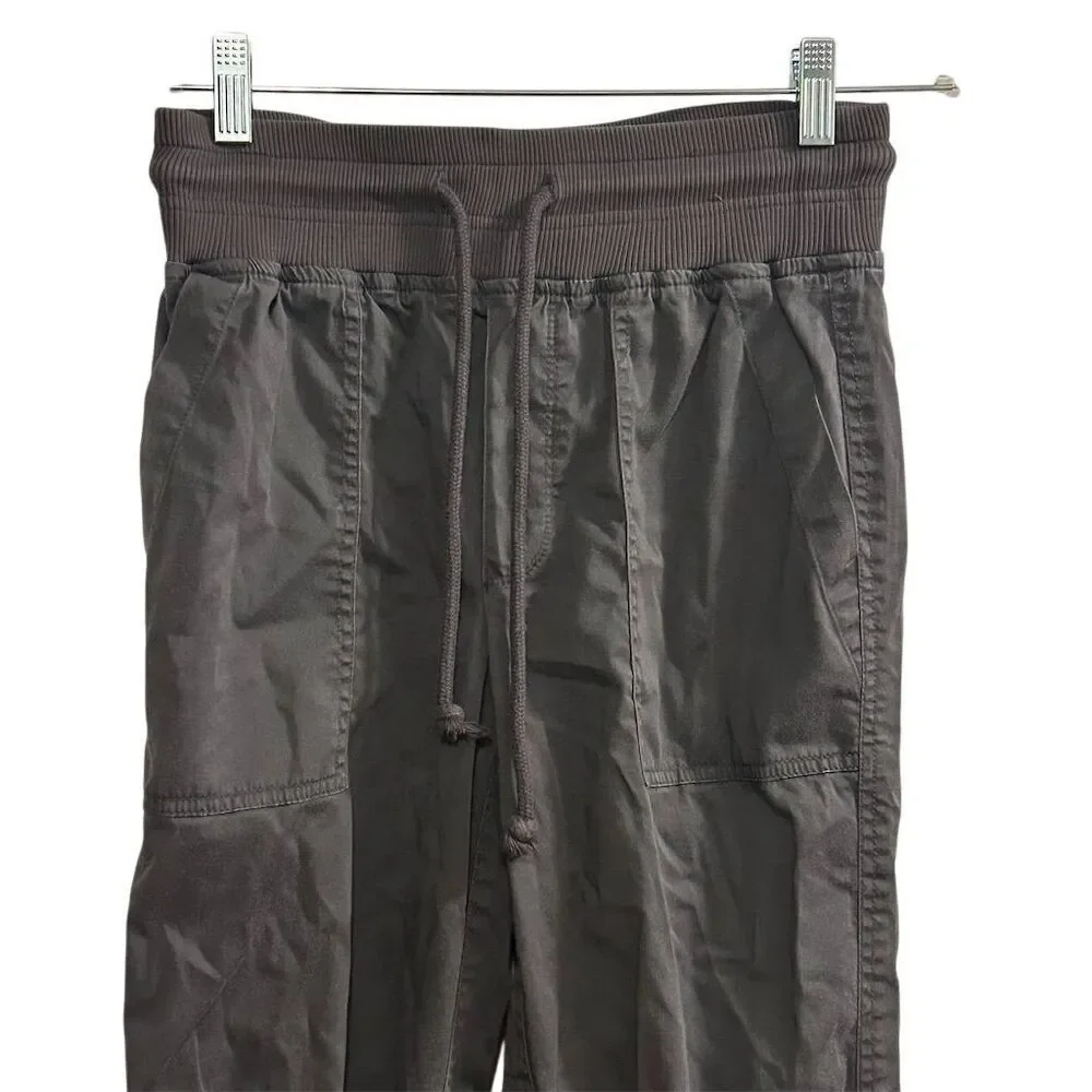 Lou & Grey Women's XS Gray Jogger‎ Pants Casual Tapered Leg